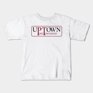 Uptown PT (Large Logo T-shirt) Kids T-Shirt